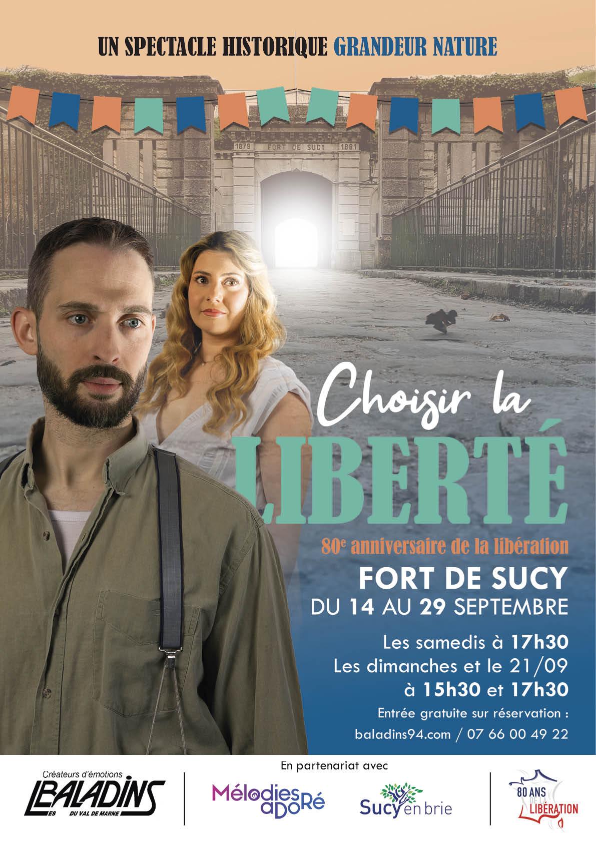 Affiche choisir la liberte